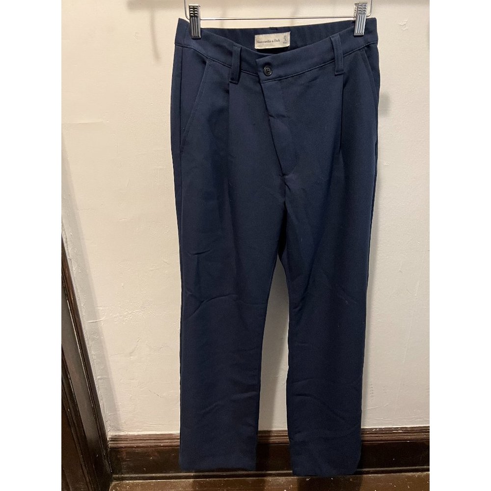 Abercrombie & Fitch Navy Trousers, Size 27/4